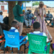 Madam Alhassan educating some adolescents
