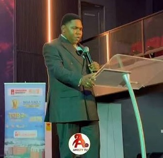 Mr Amonoo speaking at the event