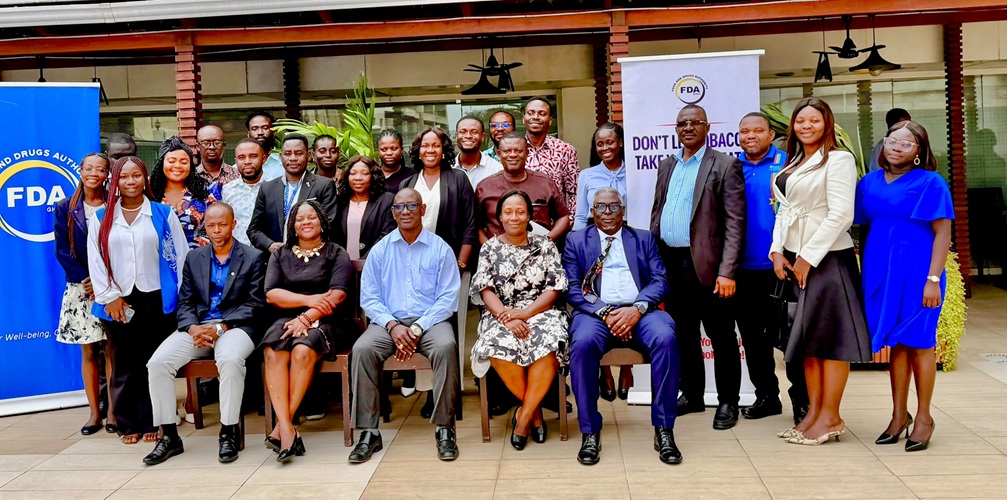 Officials of FDA and participants after the FDA workshop