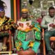 Some of the traditional rulers and Dr Frank Amoakohene at the event