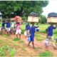 Some students with their trunks