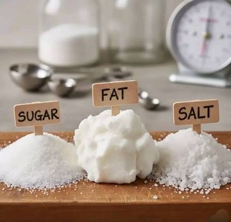 Too much of salt and sugar unhealthy
