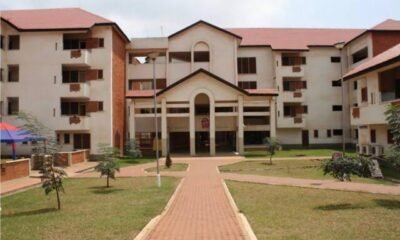 A hostel at university of Ghana