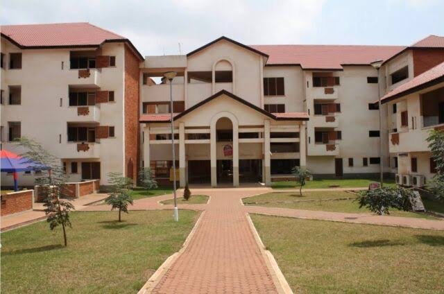 A hostel at university of Ghana