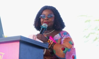 Dr Beatrice Wiafe Addai - Founder, Breast Care International speaking at the event