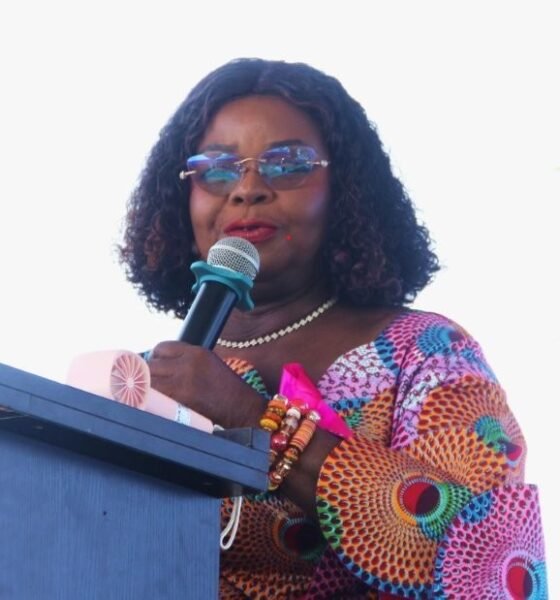 Dr Beatrice Wiafe Addai - Founder, Breast Care International speaking at the event