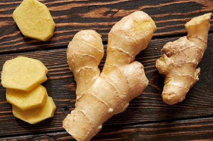 Fresh ginger tea