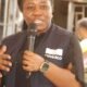 Ms Yaa Serwa Ninson [inset] addressing the participants at the event Photo Okai Elizabeth