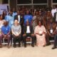 Rev Steve Mensah [seated middle] with Mrs Louise Lysholm [third from left]and the participants after the workshop photo Okai Elizabeth.