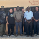 • Dr Ataa Lartey (third right) with members of the delegations and some friends of the Academy